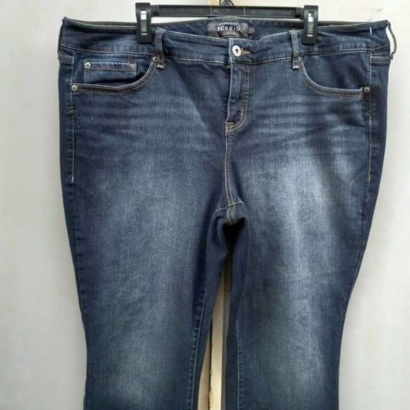 Torrid Premium Mid-Rise Skinny Jeans Plus Size 22 Stretch - Picture 7 of 8